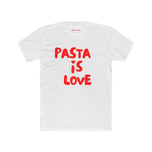 Pasta is Love T-Shirt – Uplifting Foodie Gift for Pasta Lovers