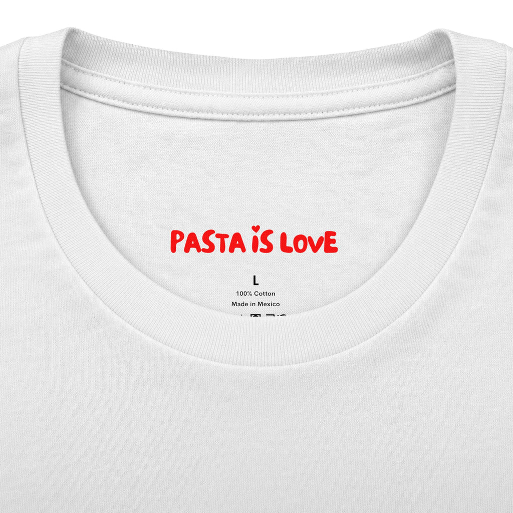 Pasta is Love T-Shirt – Uplifting Foodie Gift for Pasta Lovers